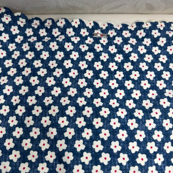 Tommy Hilfiger Floral Scalloped High-Waist Swimsuit Bottoms NWT - Picture 10 of 11